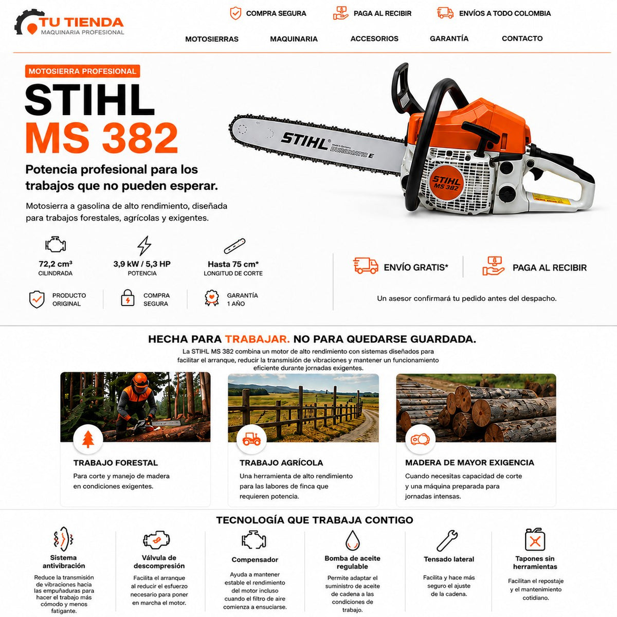 LANDING PAGE DE REFERENCIA.
